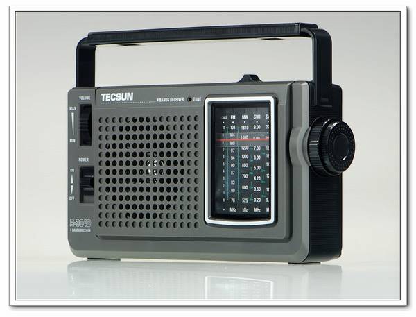 Tecsun/德生 R304D便携式高灵敏度调频/中波/短波收音机