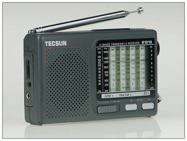 Tecsun/德生 R1210高灵敏度调频/中波/短波10波段收音机