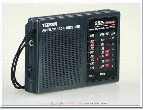 Tecsun/德生 R-202T袖珍式调频/调幅收音机