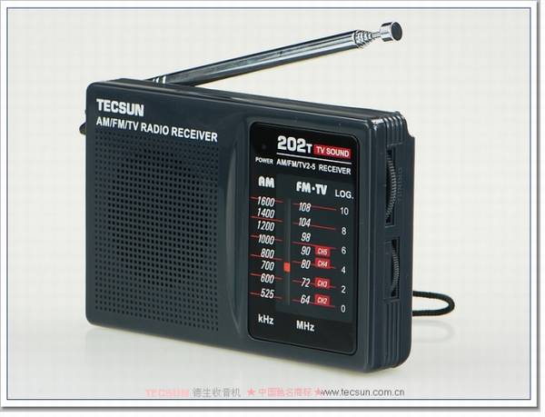 Tecsun/德生 R-202T袖珍式调频/调幅收音机