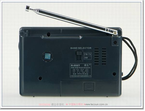 Tecsun/德生 R-202T袖珍式调频/调幅收音机
