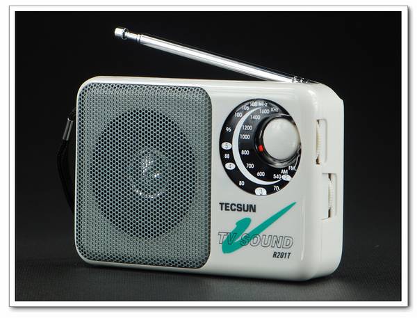 Tecsun/德生 R201T袖珍式调频/调幅/电视伴音收音机