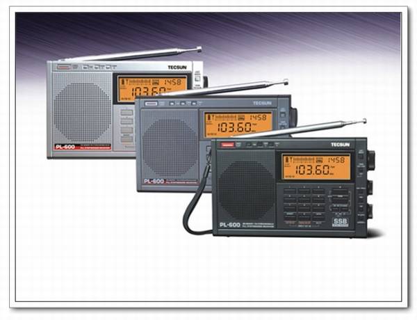 德生 PL-600数字调谐全波段立体声德生收音机