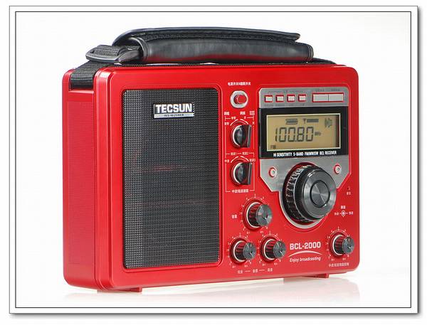 德生 BCL-2000 调频/中波/短波5波段收音机(限量版)