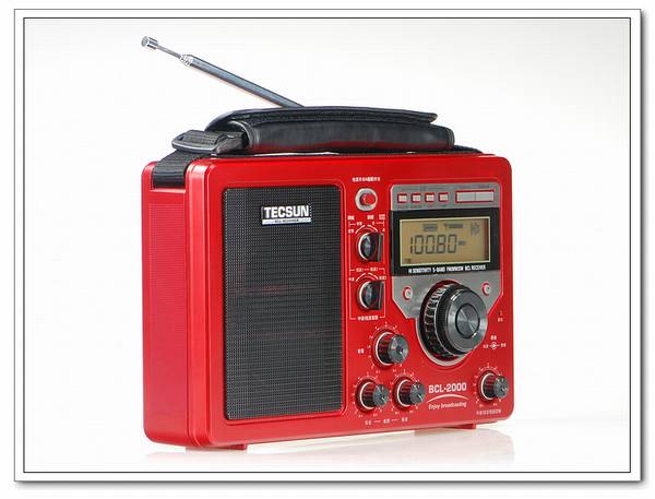 德生 BCL-2000 调频/中波/短波5波段收音机(限量版)