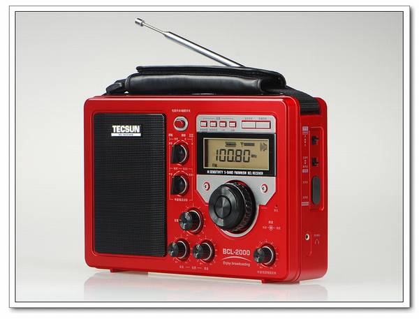 德生 BCL-2000 调频/中波/短波5波段收音机(限量版)
