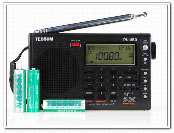 德生 PL-450便携式全波段数字立体声收音机