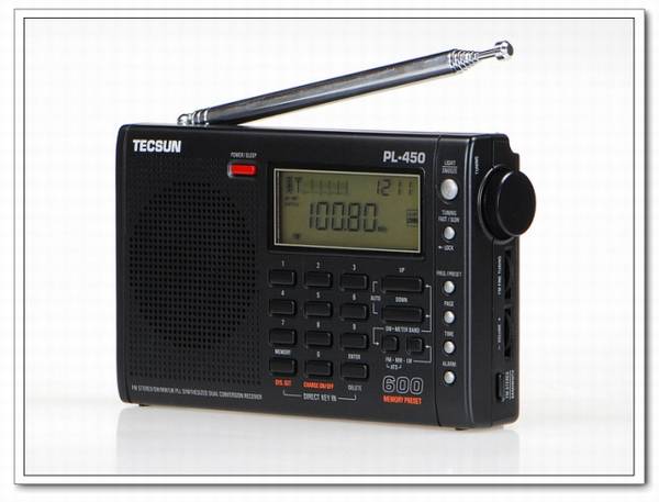 德生 PL-450便携式全波段数字立体声收音机