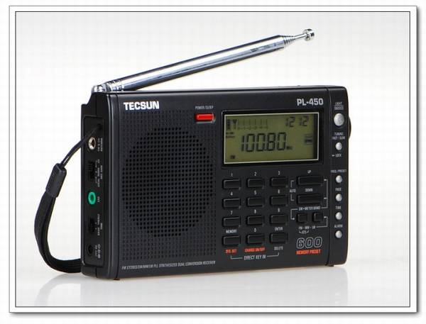 德生 PL-450便携式全波段数字立体声收音机