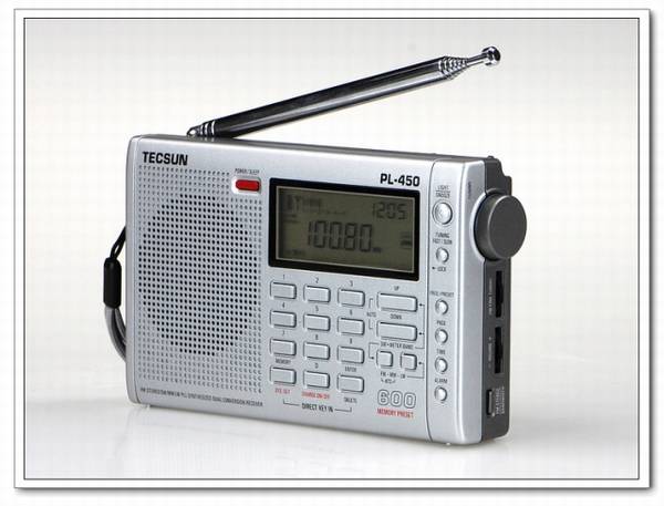 德生 PL-450便携式全波段数字立体声收音机