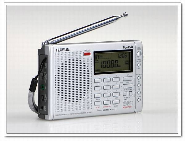 德生 PL-450便携式全波段数字立体声收音机