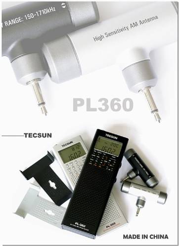 德生 PL-360数字调谐高灵敏度全波段收音机