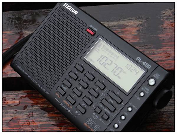 德生 PL-450便携式全波段数字立体声收音机