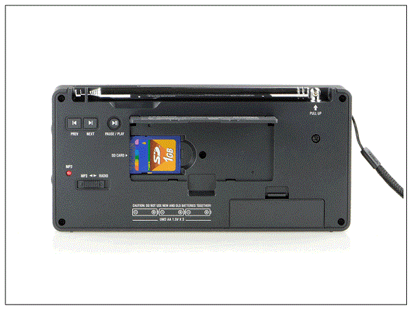 德生PL-398MP MP3播放功能(SD卡插口)的全波段立体声收音机