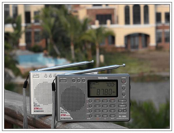 德生 PL-380 高灵敏度数字全波段德生收音机 (学生最佳伴侣)