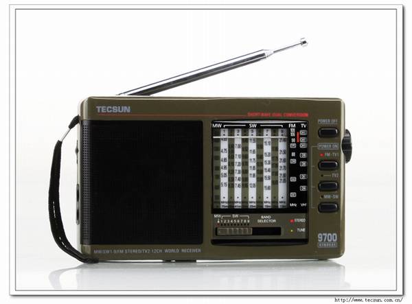 德生 R-9700高灵敏度二次变频立体声收音机(珍藏版)