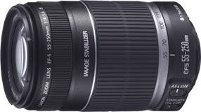 EF-S55-250mm f/4-5.6 IS