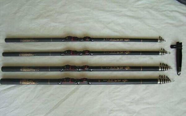 钓鱼竿种类有哪些?除了手竿和海竿,还有矶竿、筏竿和路亚竿等!