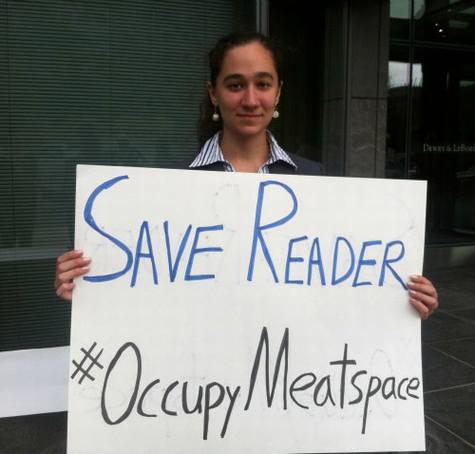 万人签名拯救Google Reader活动