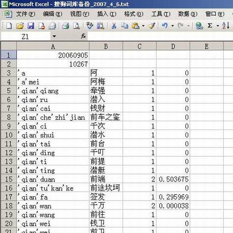 谷歌拼音输入法的词库导入方法