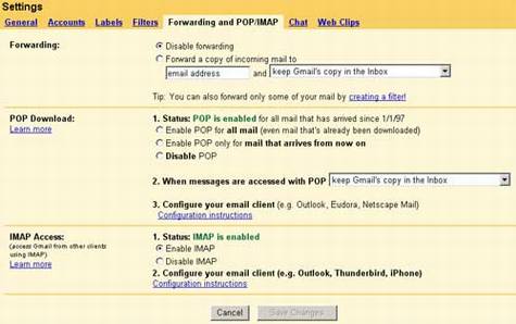 Gmail IMAP的应用技巧