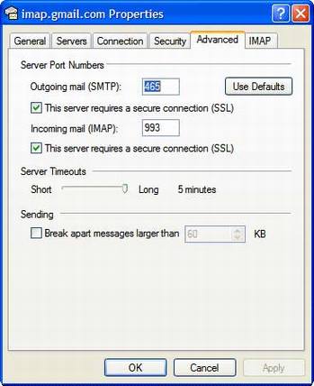 Gmail IMAP的应用技巧