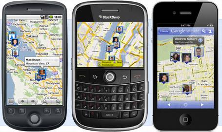 Google地图推出实时定位跟踪服务Google Latitude
