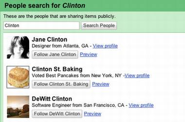 Google Reader新增跟随、喜欢和用户搜索