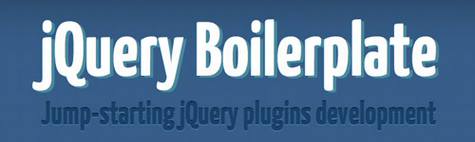 jQuery Boilerplate 十六个快速启动项目样板