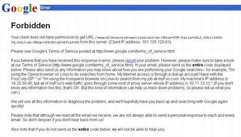 百度和Google的编程接口比较