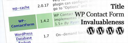 八个无价的WordPress插件