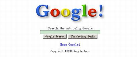 从Google首页变化看互联网十三年风云录