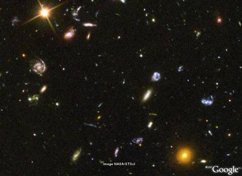 Google Sky上的壮观宇宙照片