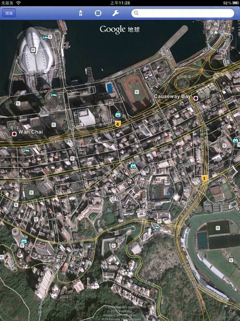 Google Earth iPad版评测
