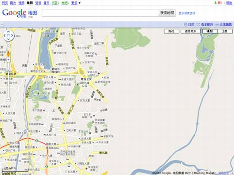 谷歌地图疑遭阉割