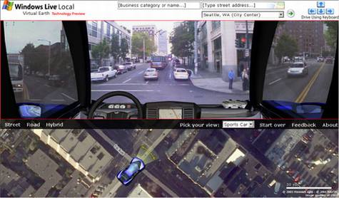 城市吧的实景地图简评