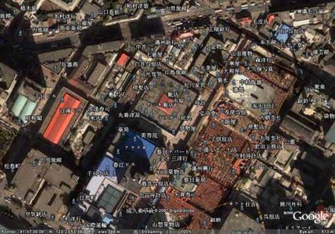 Google Earth上的日文“伪满洲国”地标