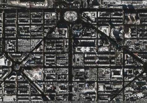 Google Earth上的日文“伪满洲国”地标