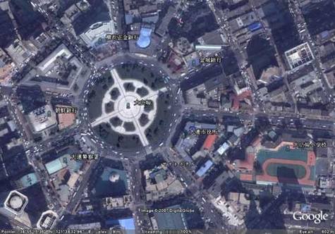Google Earth上的日文“伪满洲国”地标