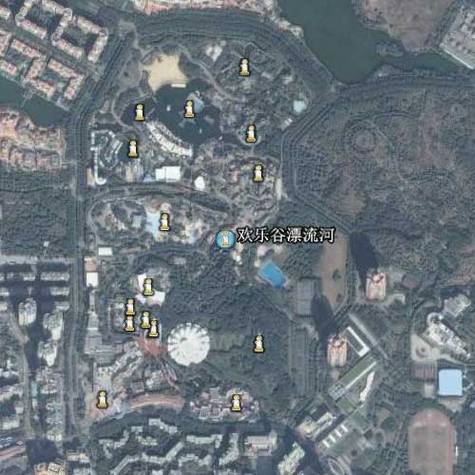 最佳Google Earth社区地标