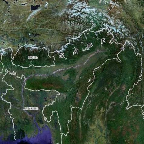 Google地图国界的不同版本