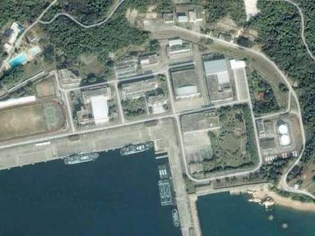 Google Earth下的香港驻港部队军营