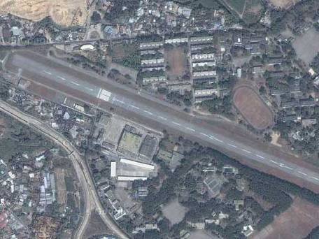 Google Earth下的香港驻港部队军营