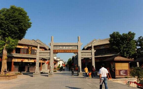 道口镇牌坊街 豫北名珠道口镇