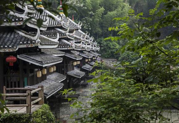 广西三江程阳风雨桥 广西三江程阳风雨桥