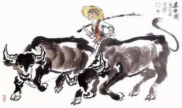 鞭春牛、打春牛图 立春“老苏州”怎么过