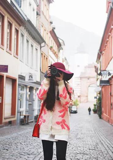 长发菇娘拍照如何拍出逼格?