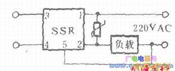 软启动固体继电器与负载的连接