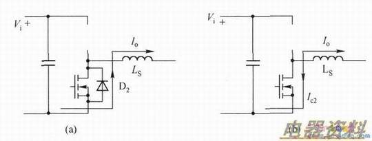 ���ع�Q2��ͨʱ�ĵ�Ч��·