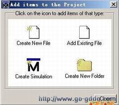 ����HDL���뵽Project�Ĵ���